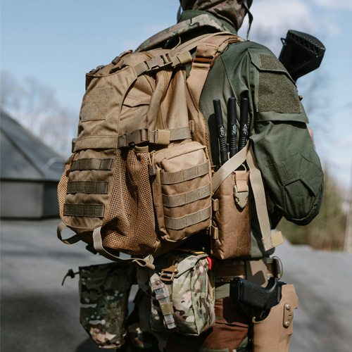 Tactical gear backgrpund